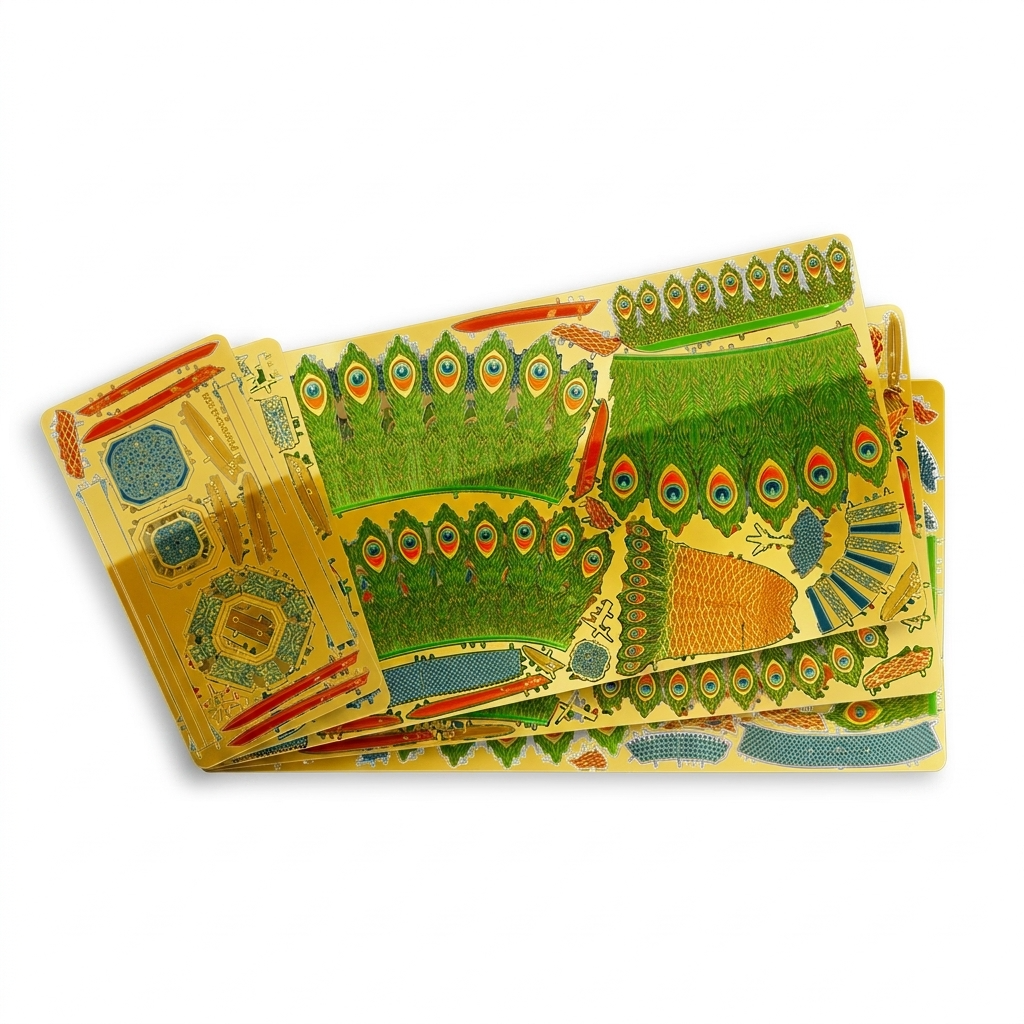 Maquette paon