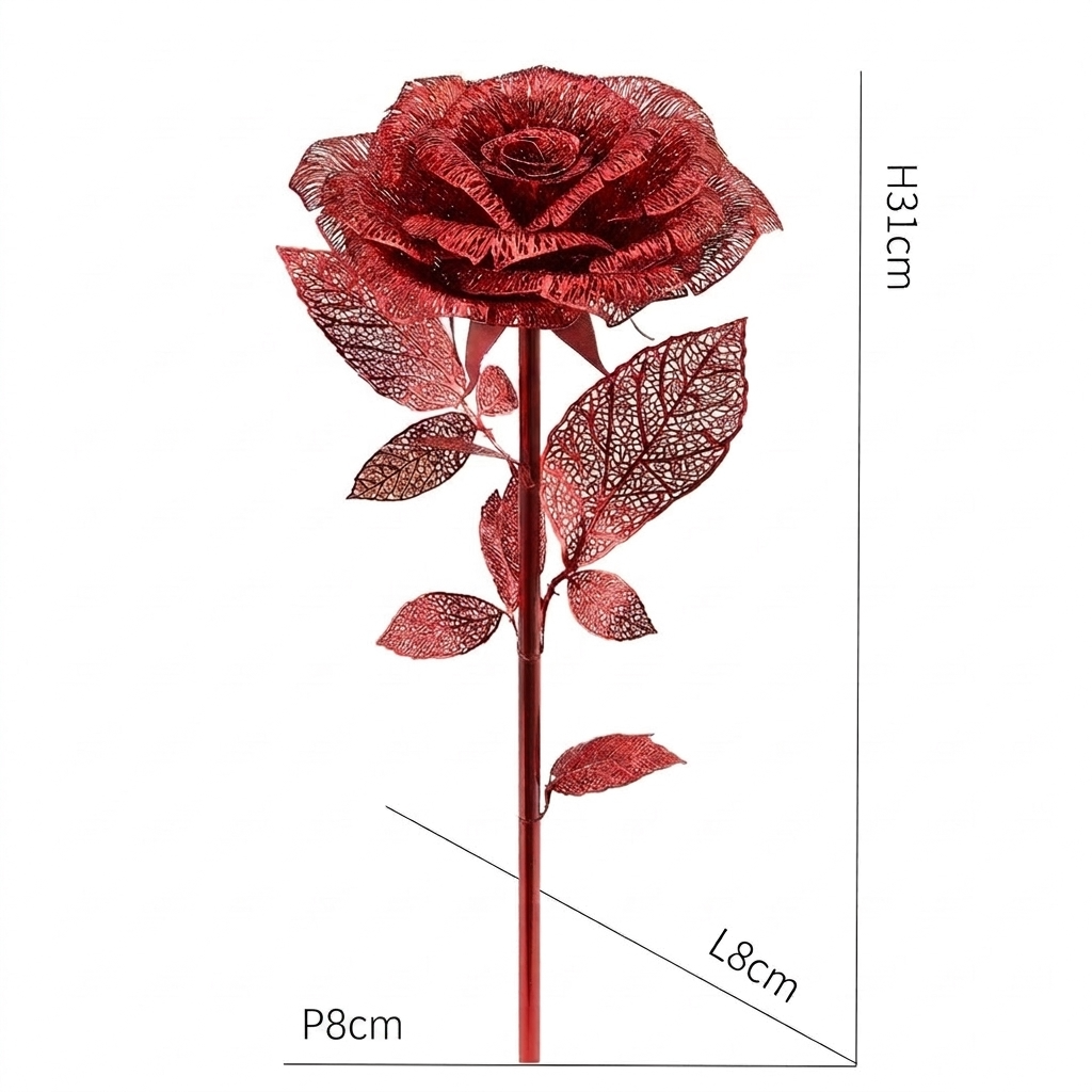 3D Rose puzzle