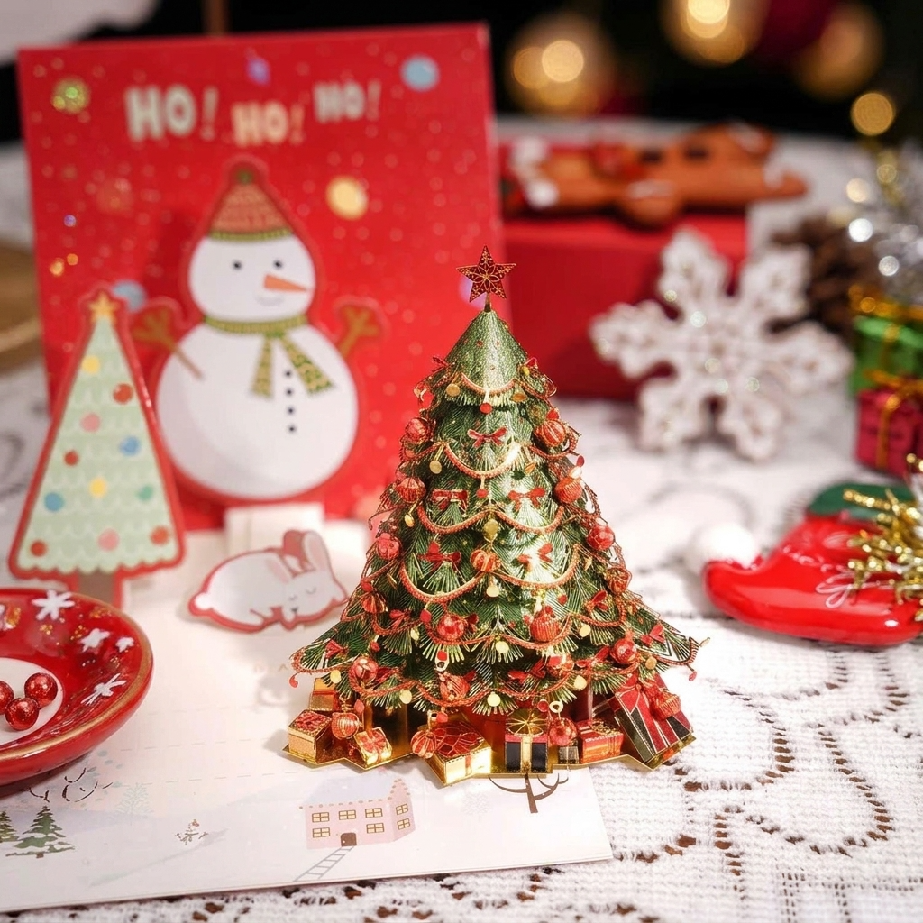 Maquette sapin de Noël