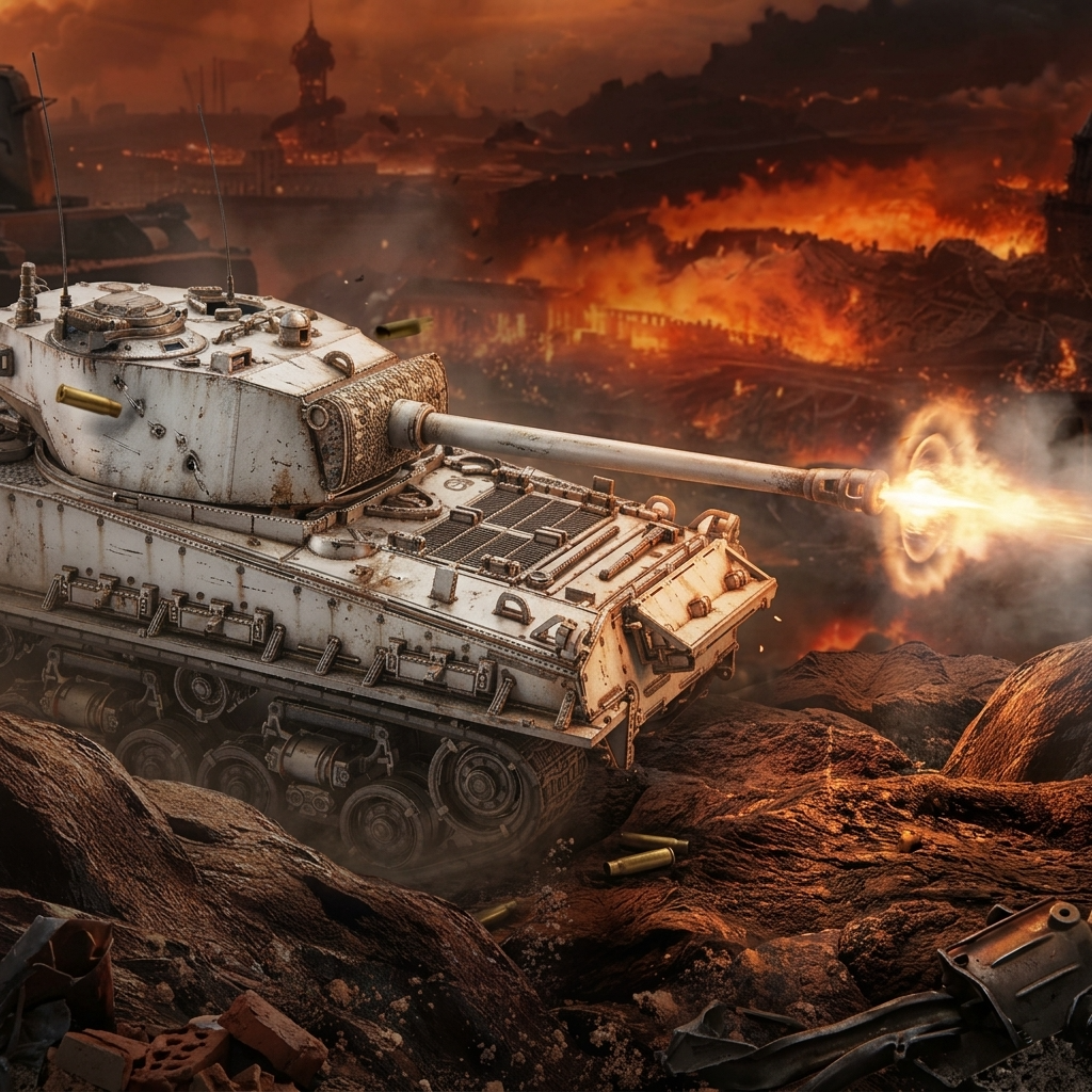 Maquette M4 Sherman