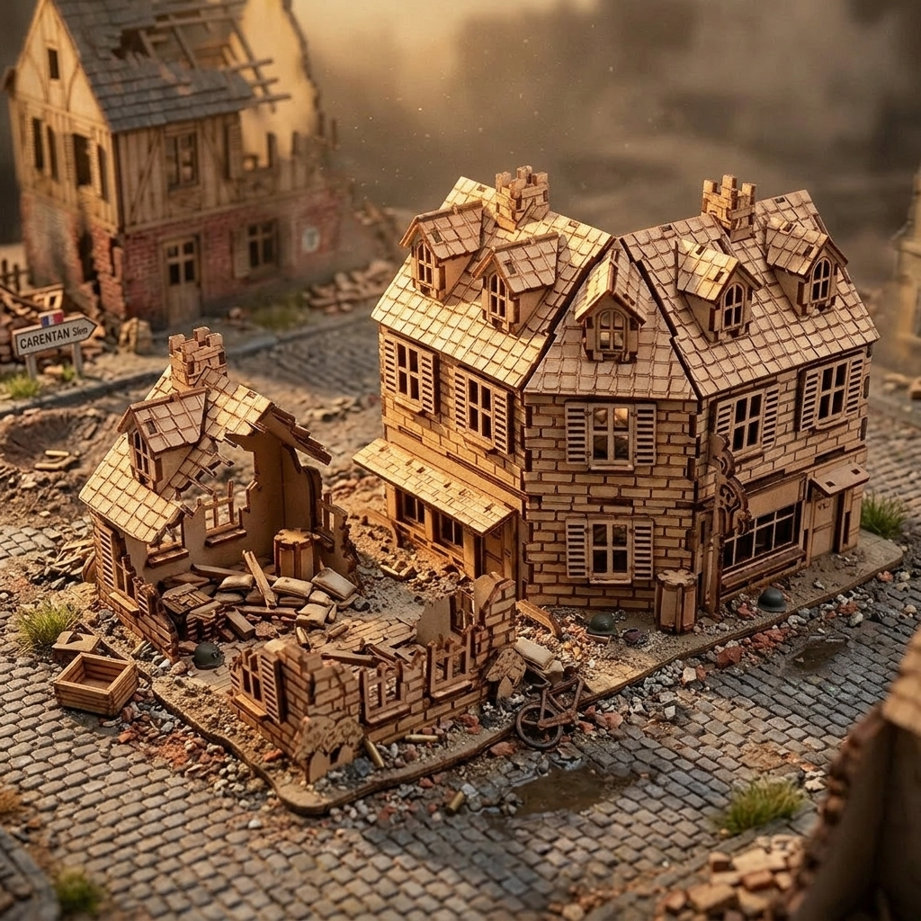 Diorama seconde guerre mondiale