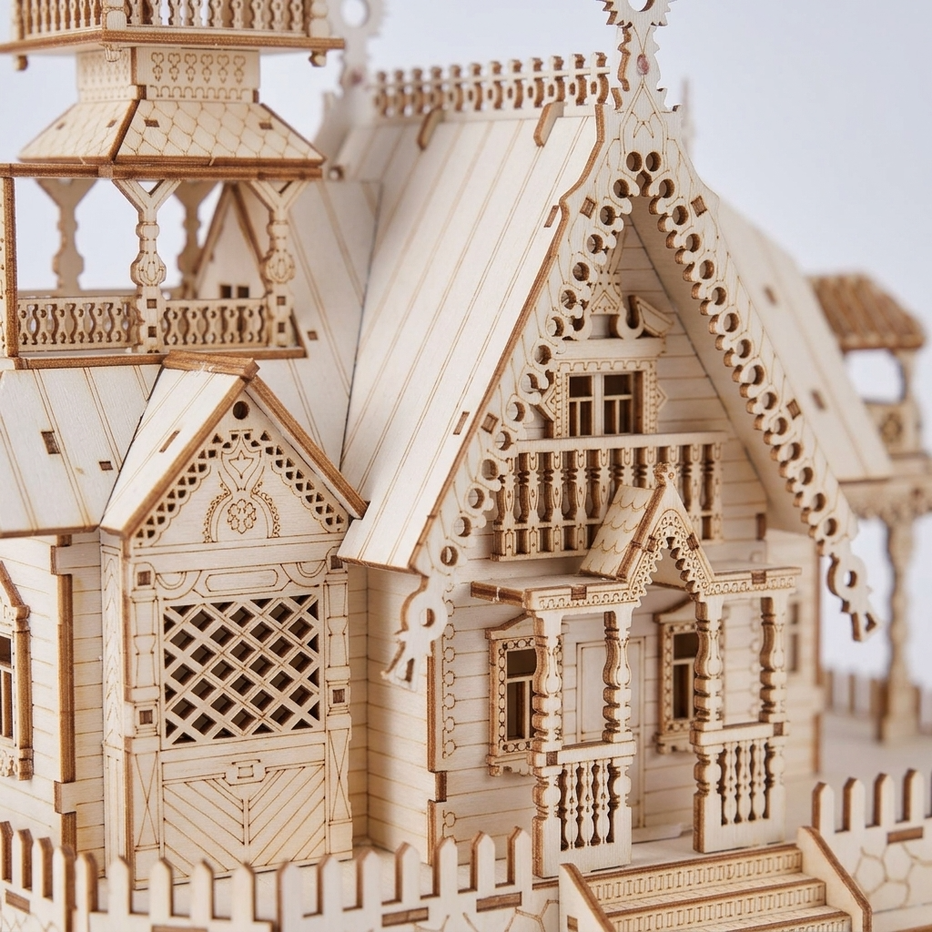 Maquette maison victorienne