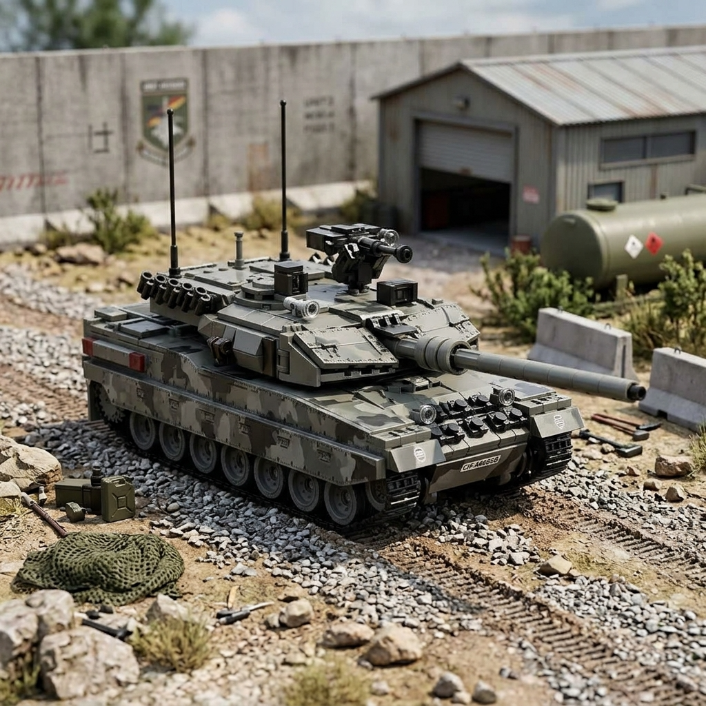Maquette Char Leopard 2A7