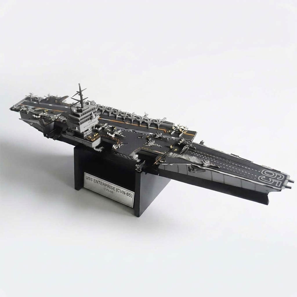 Maquette porte-avions USS Enterprise