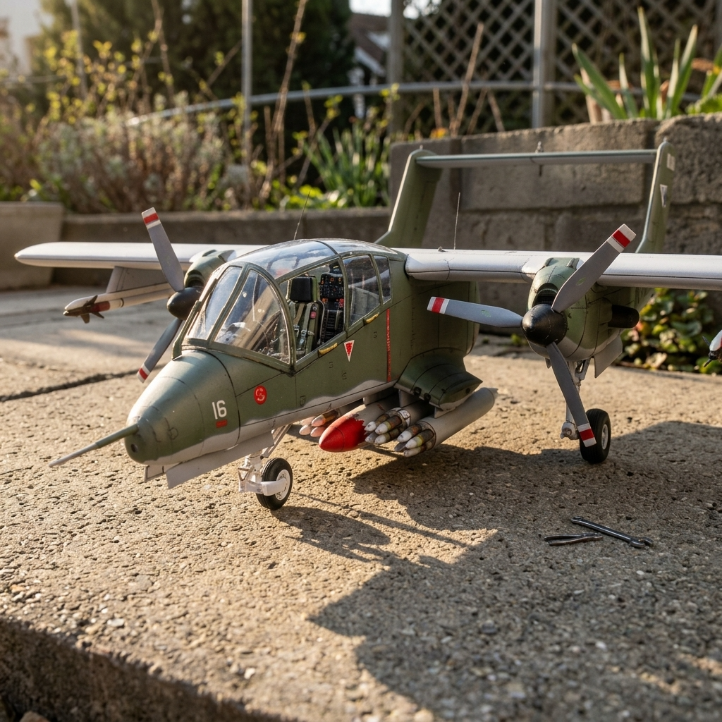 Maquette avion militaire