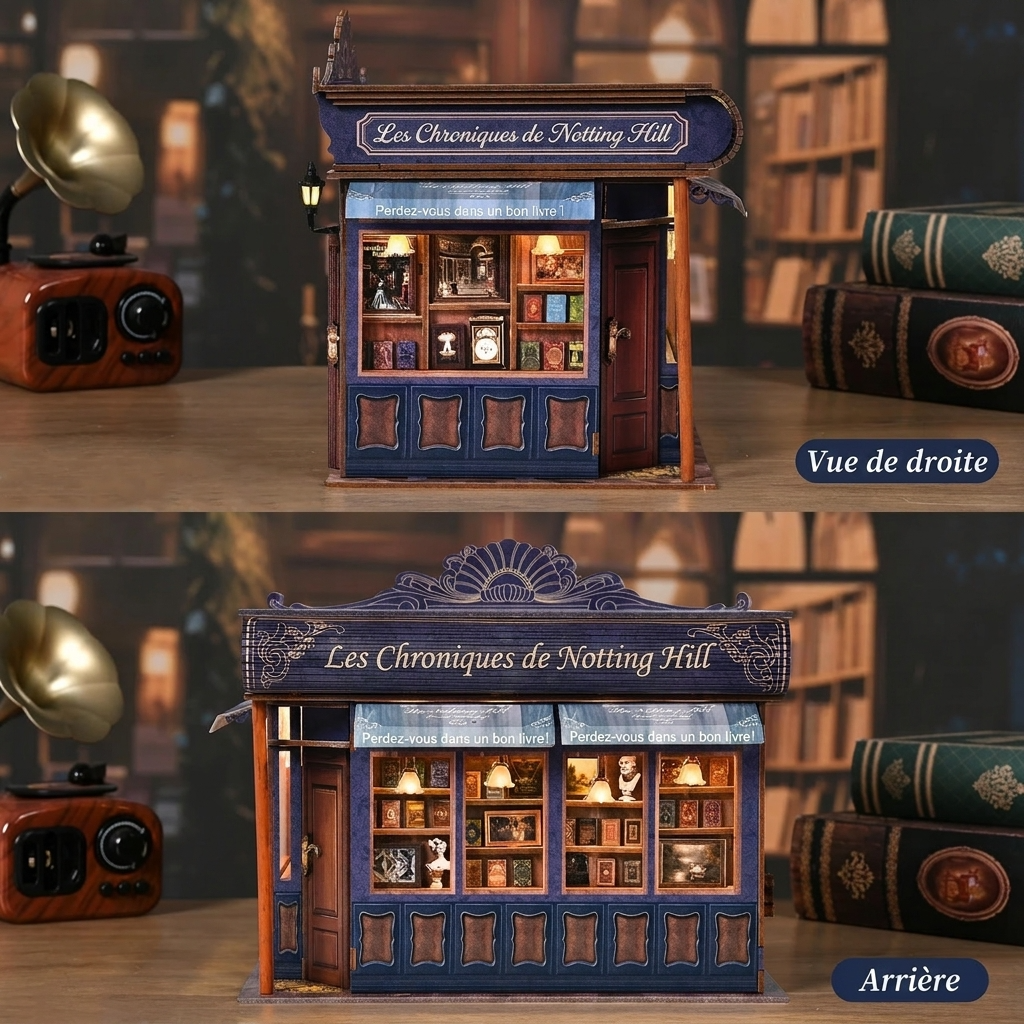 Maquette bibliothèque