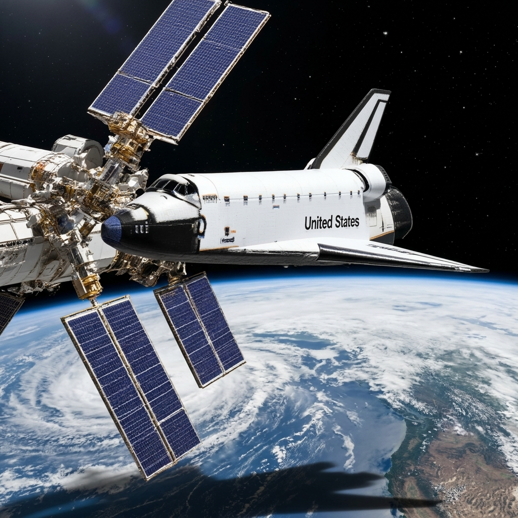 Navette spatiale maquette
