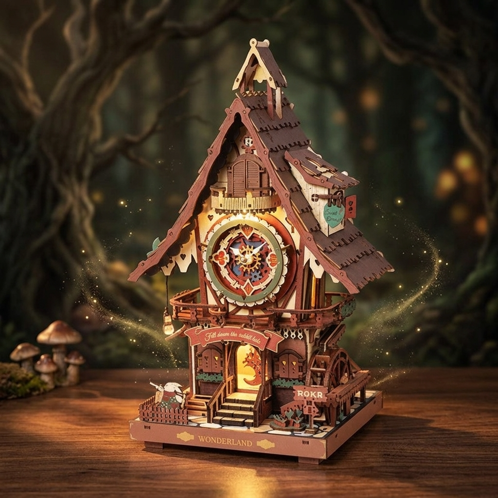 Puzzle 3D Horloge coucou