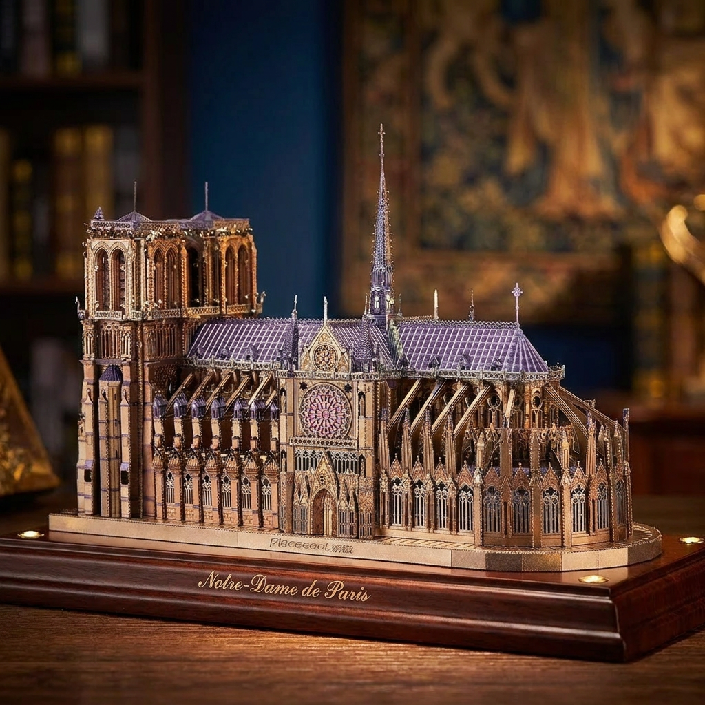 Maquette Notre-Dame de Paris - Métal