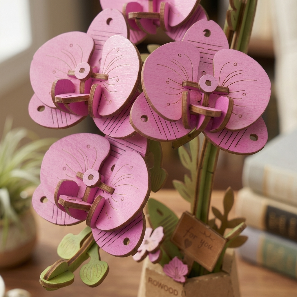 Puzzle Orchidée 3D
