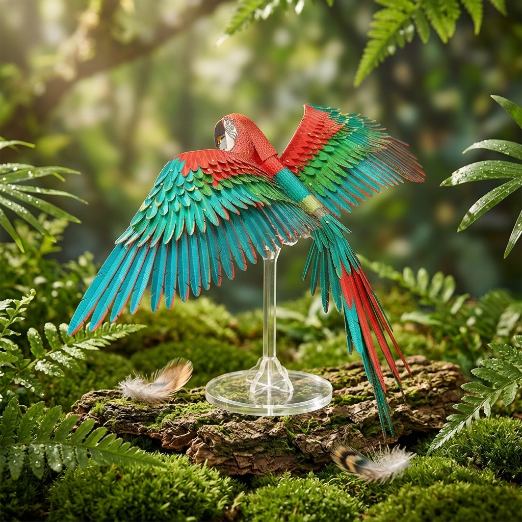 Maquette perroquet