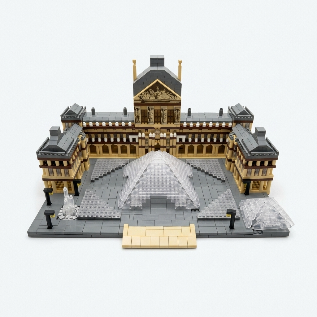 Maquette du Louvre