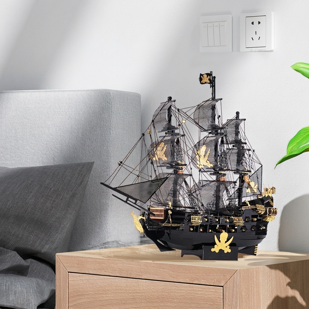 Maquette bateau pirate