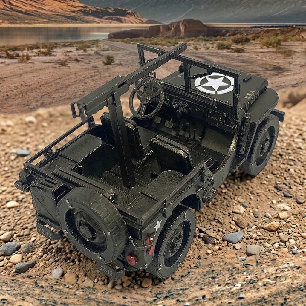 Maquette Jeep Willys MB