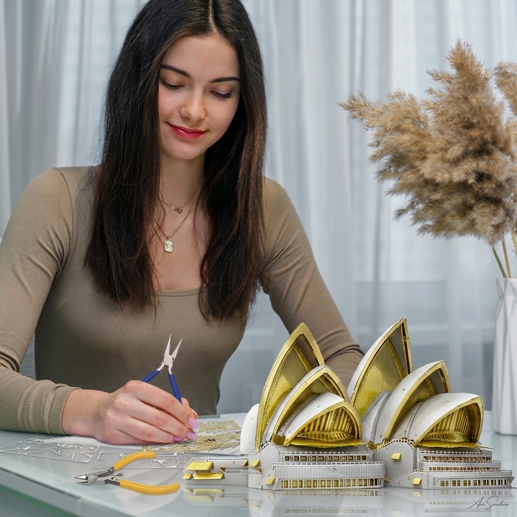 Maquette opéra de Sydney