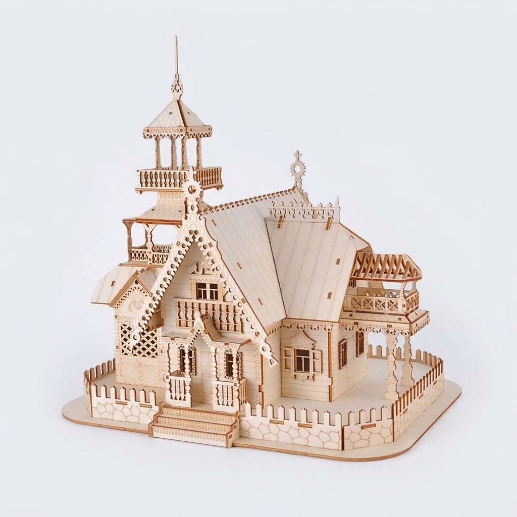 Maquette maison victorienne