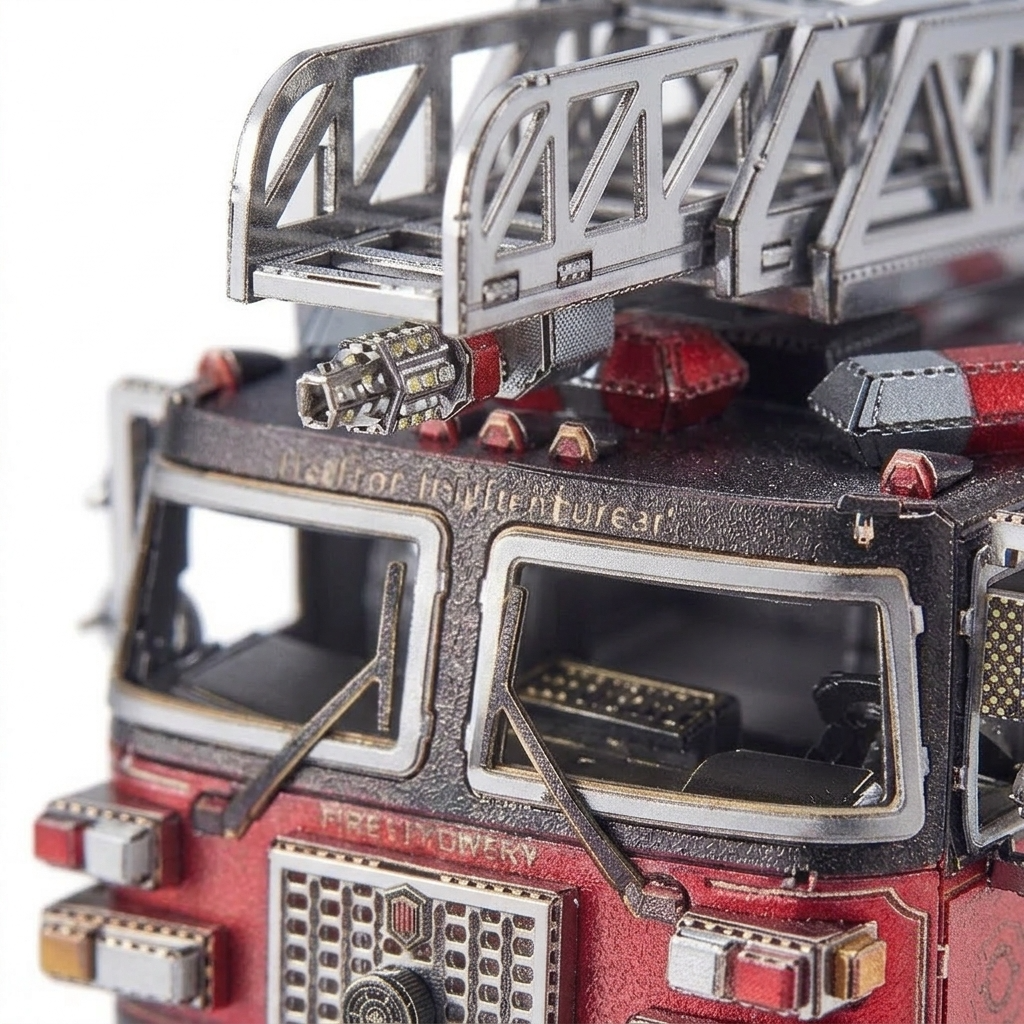 Maquette camion pompier
