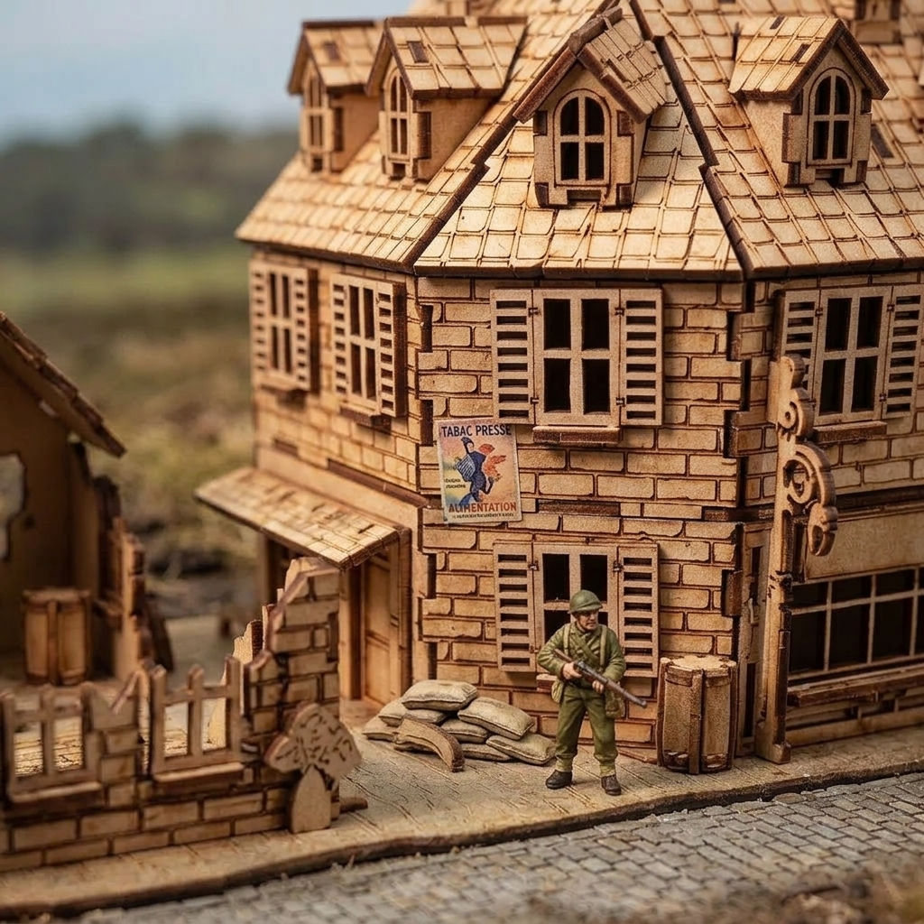 Diorama seconde guerre mondiale