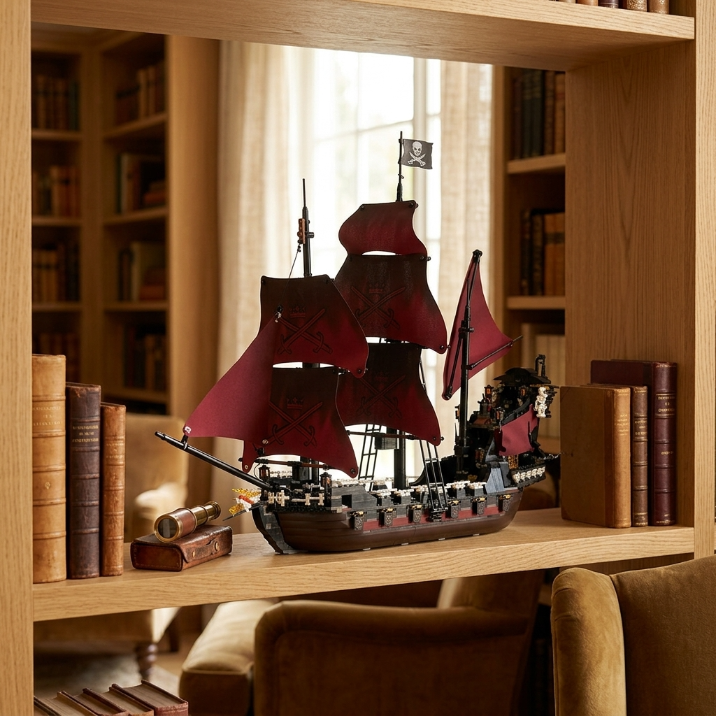 Maquette navire pirate