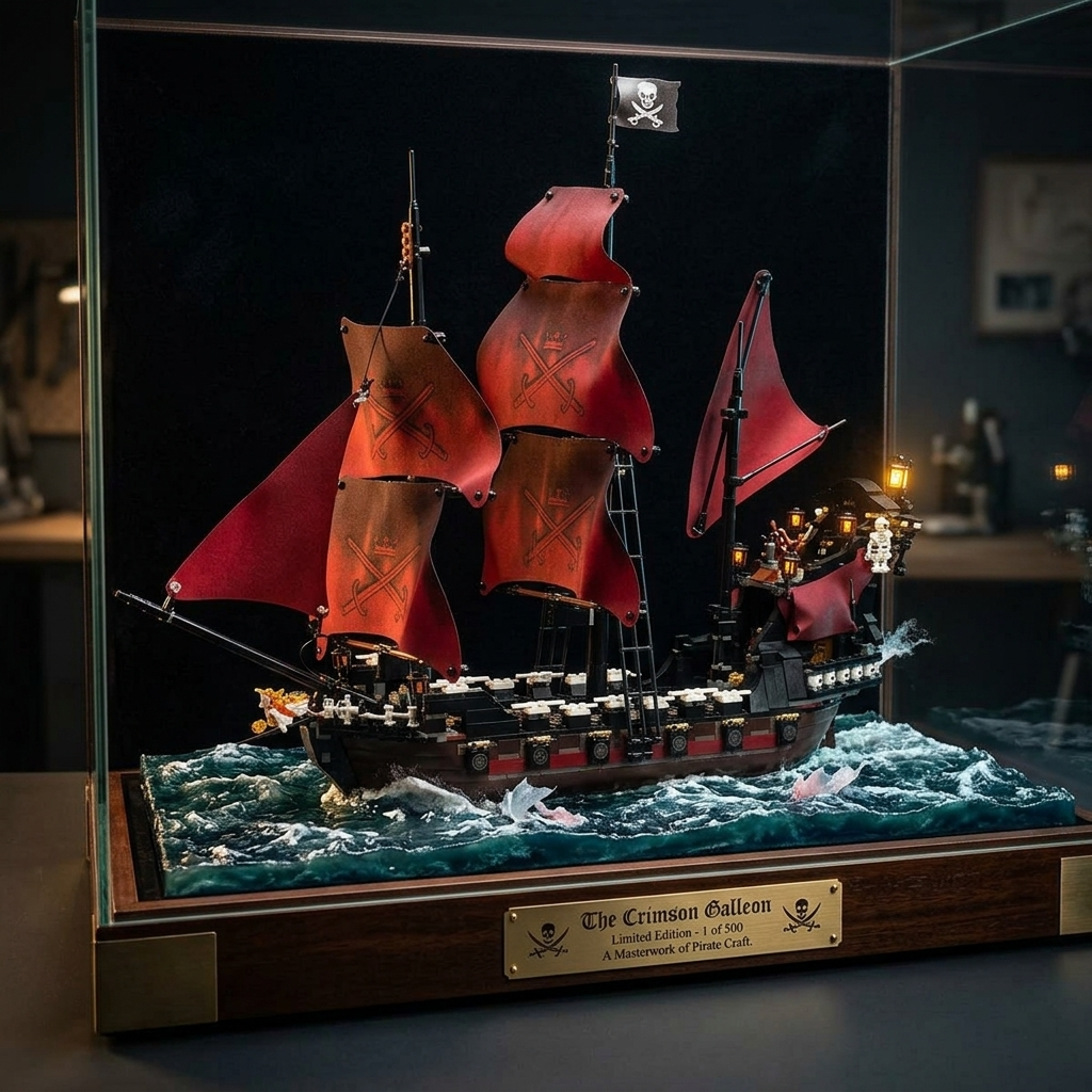 Maquette navire pirate
