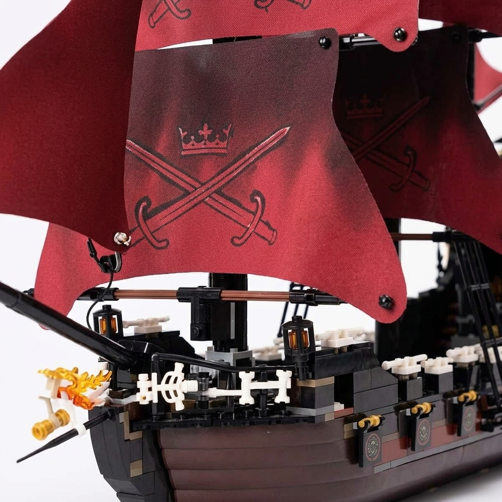 Maquette navire pirate