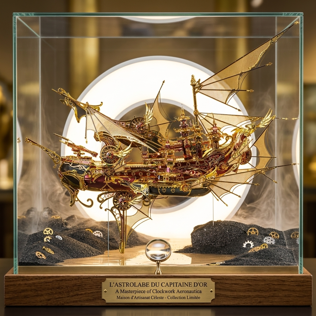 Maquette bateau céleste