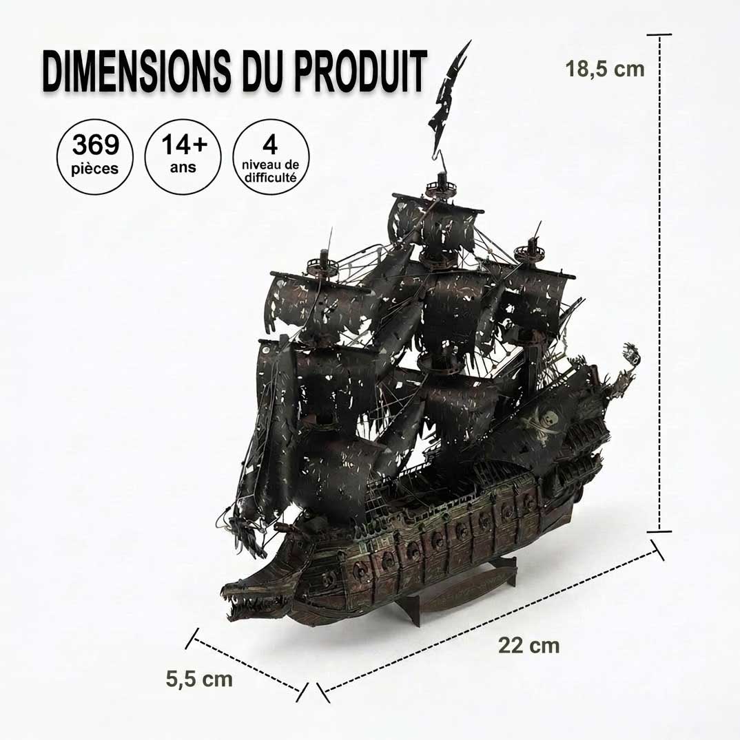 Le Hollandais volant maquette