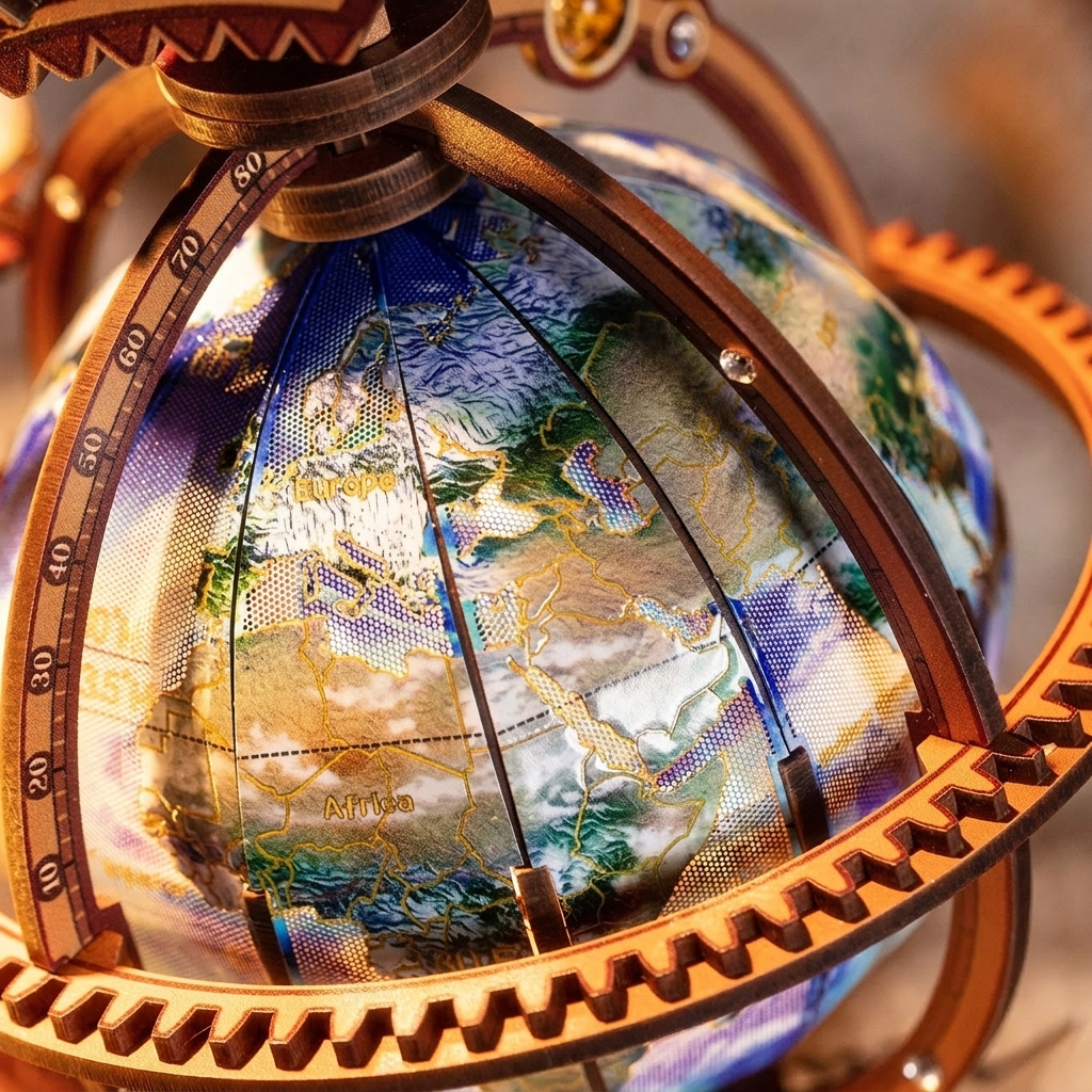 Maquette globe terrestre