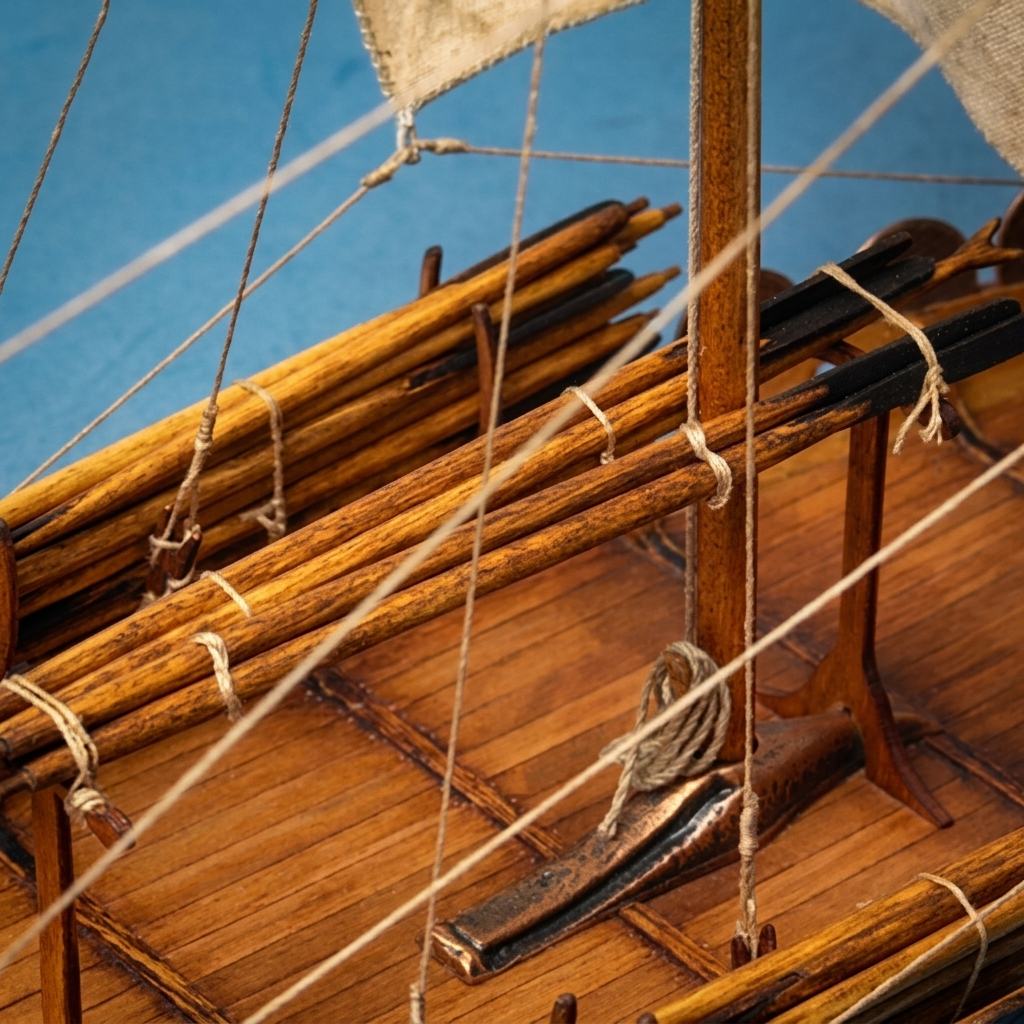 Maquette bateau Viking