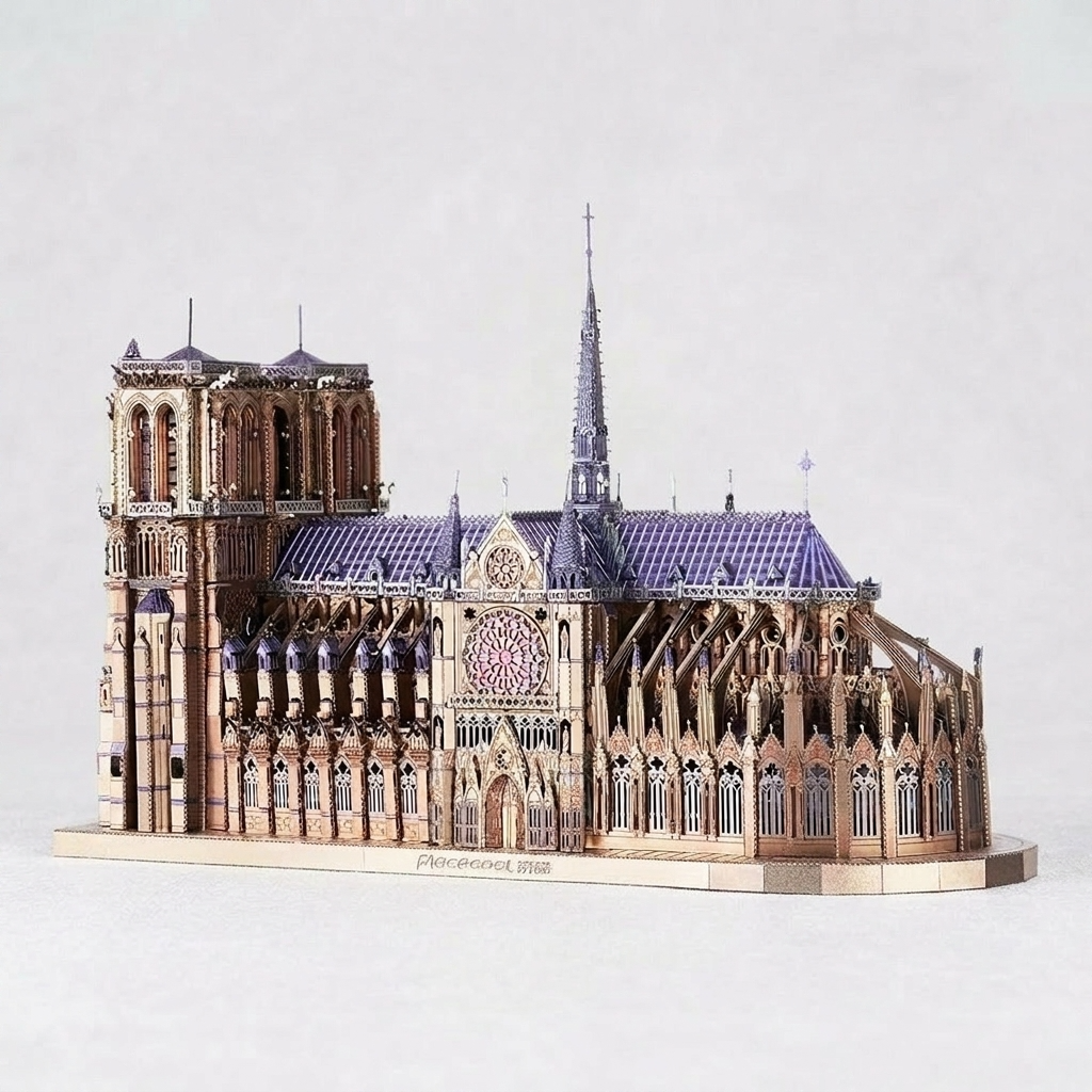 Maquette Notre-Dame de Paris - Métal