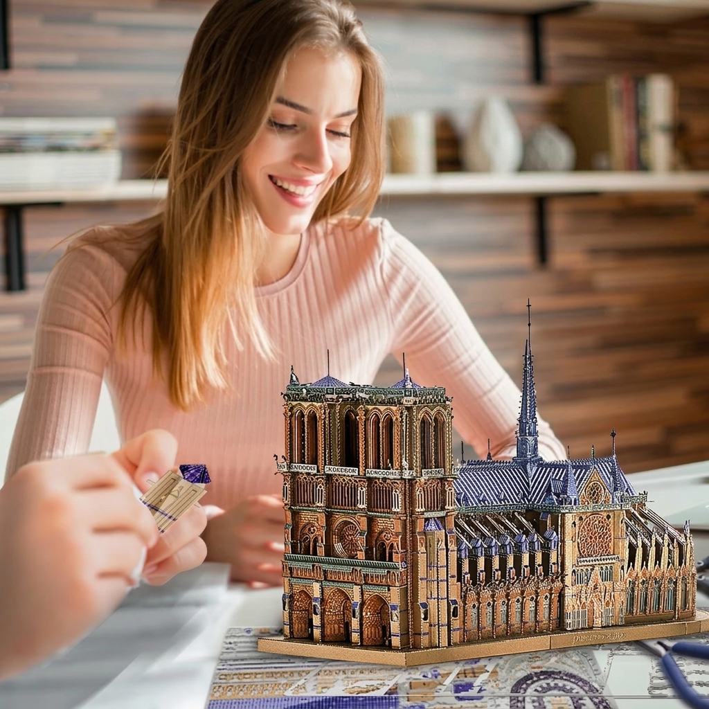Maquette Notre-Dame de Paris - Métal