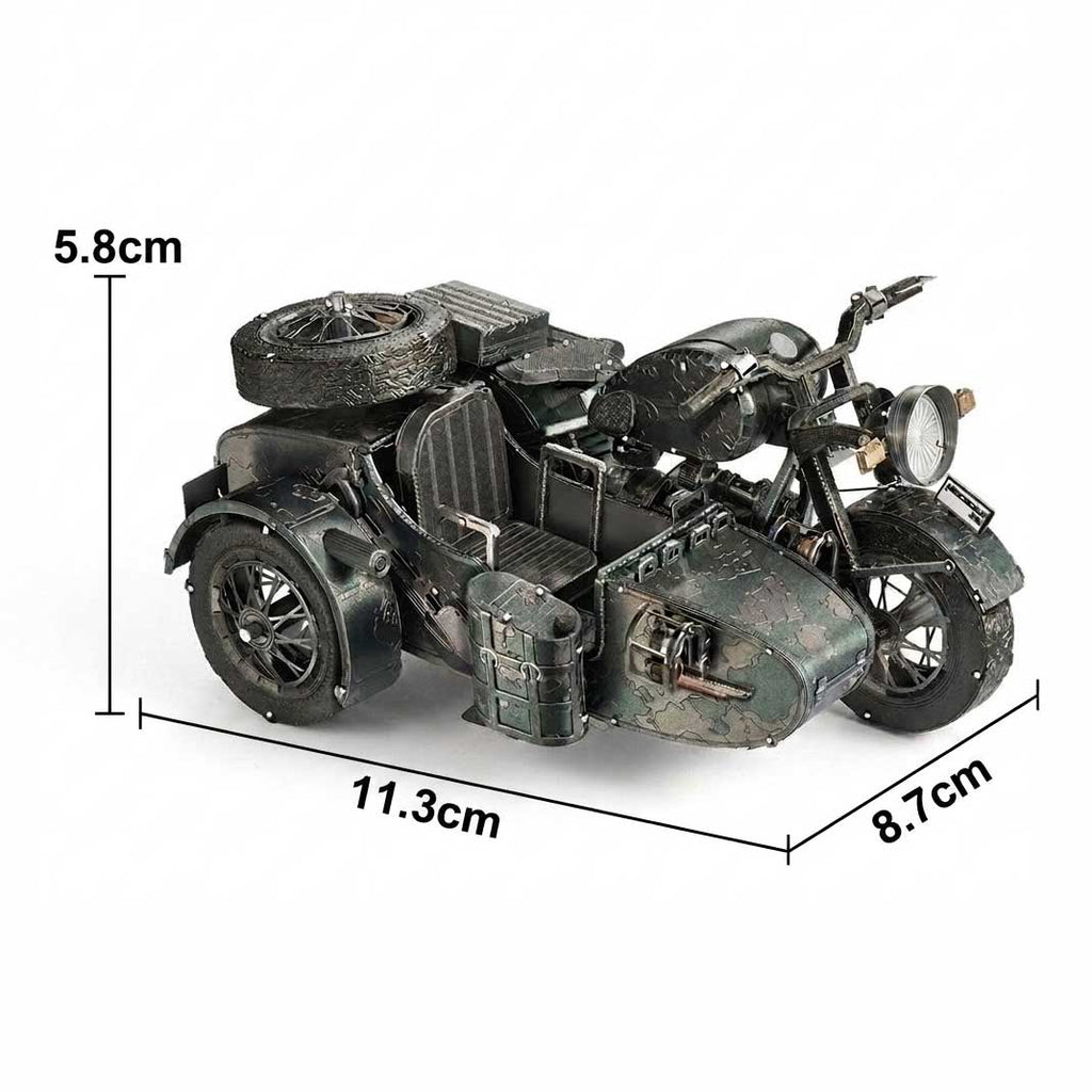 Maquette moto militaire