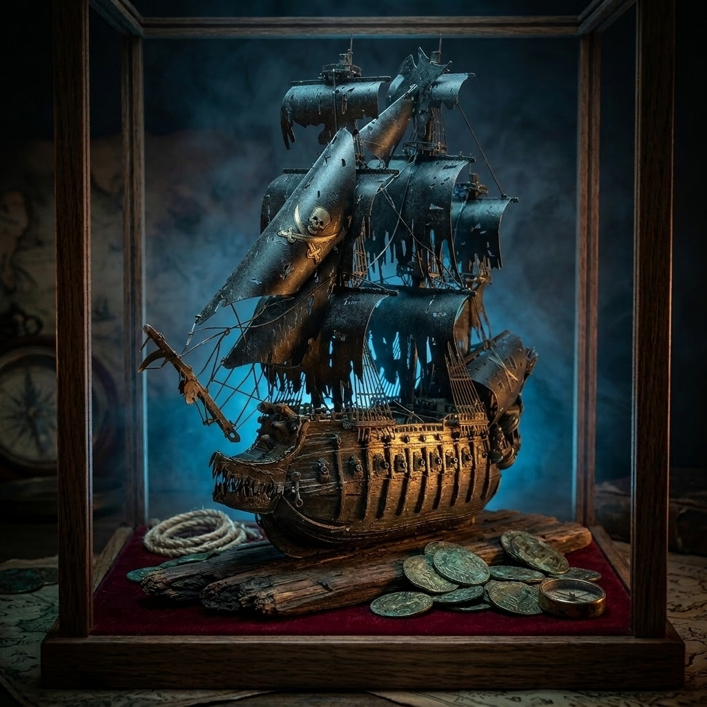 Le Hollandais volant maquette