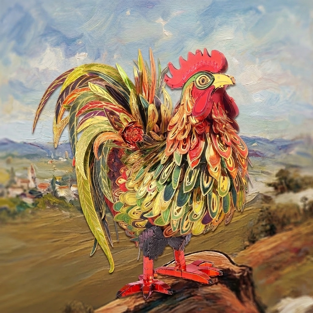 Maquette coq