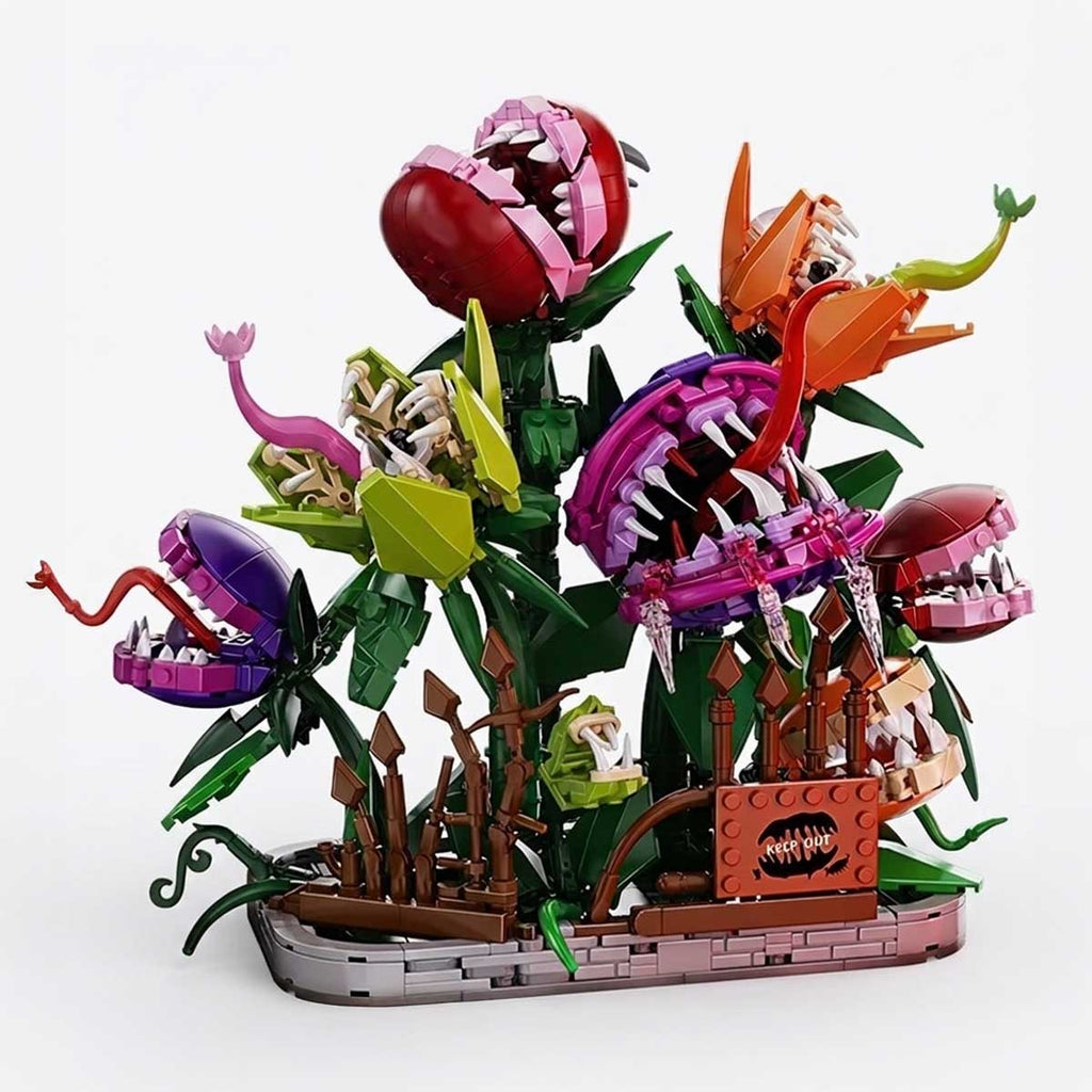 Maquette manoir des plantes carnivores