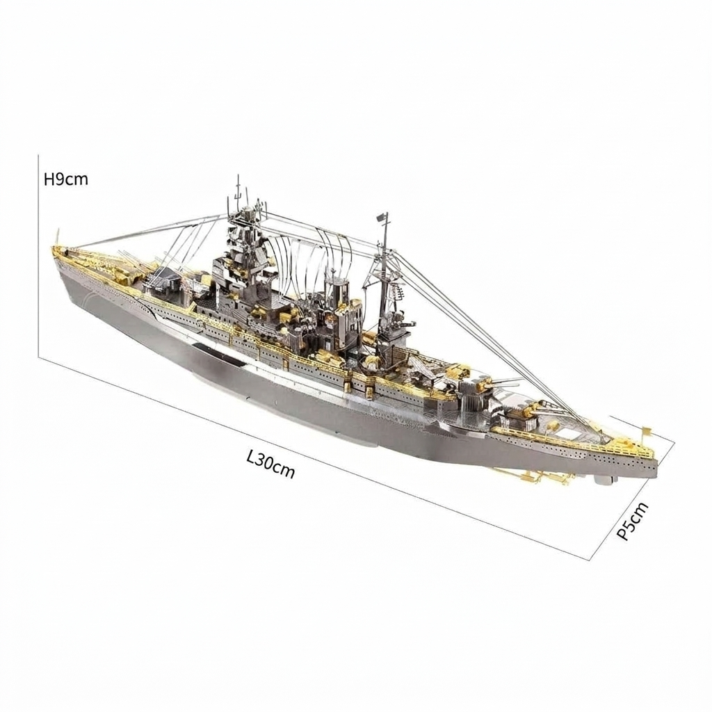 Maquette bateau cuirassé