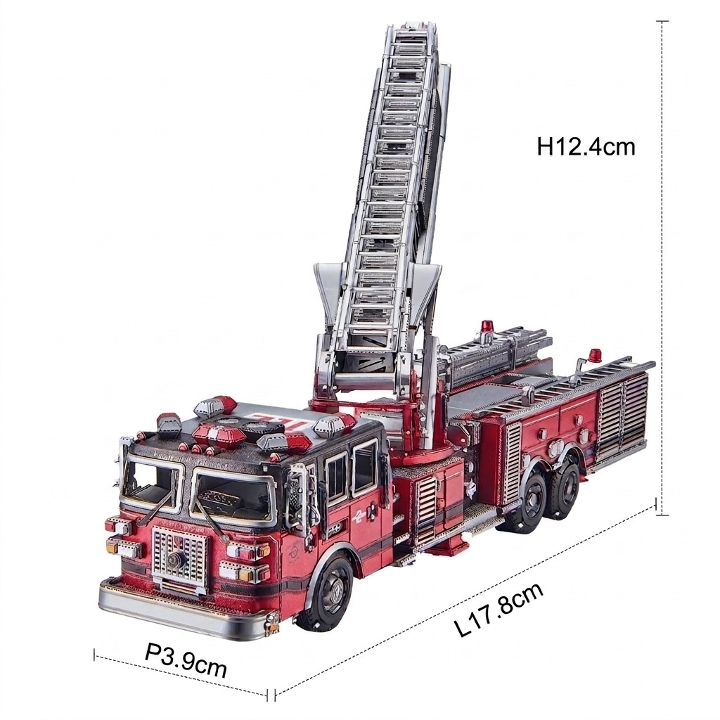 Maquette camion pompier