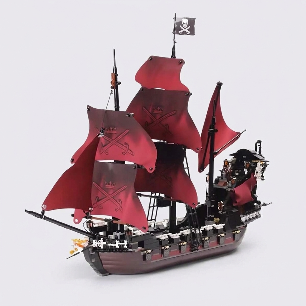 Maquette navire pirate