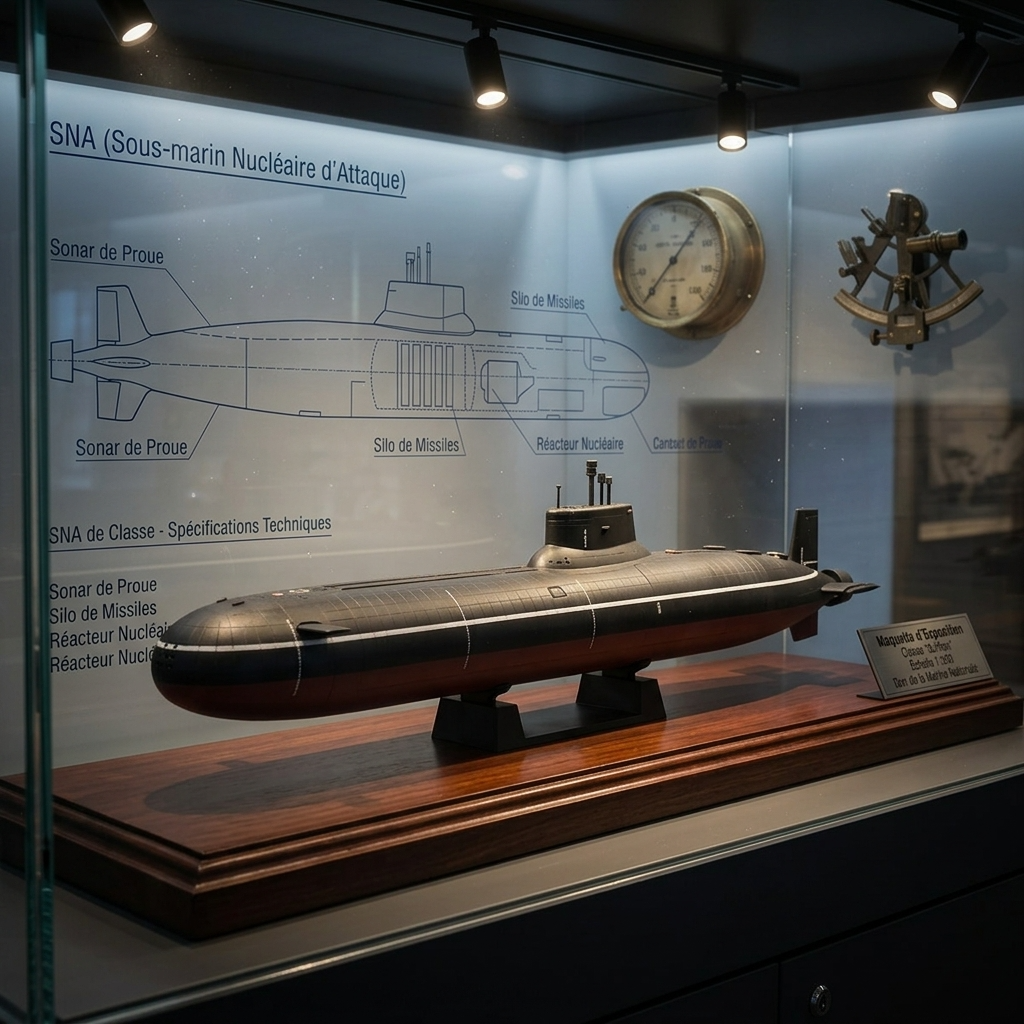 Maquette sous marin Typhoon