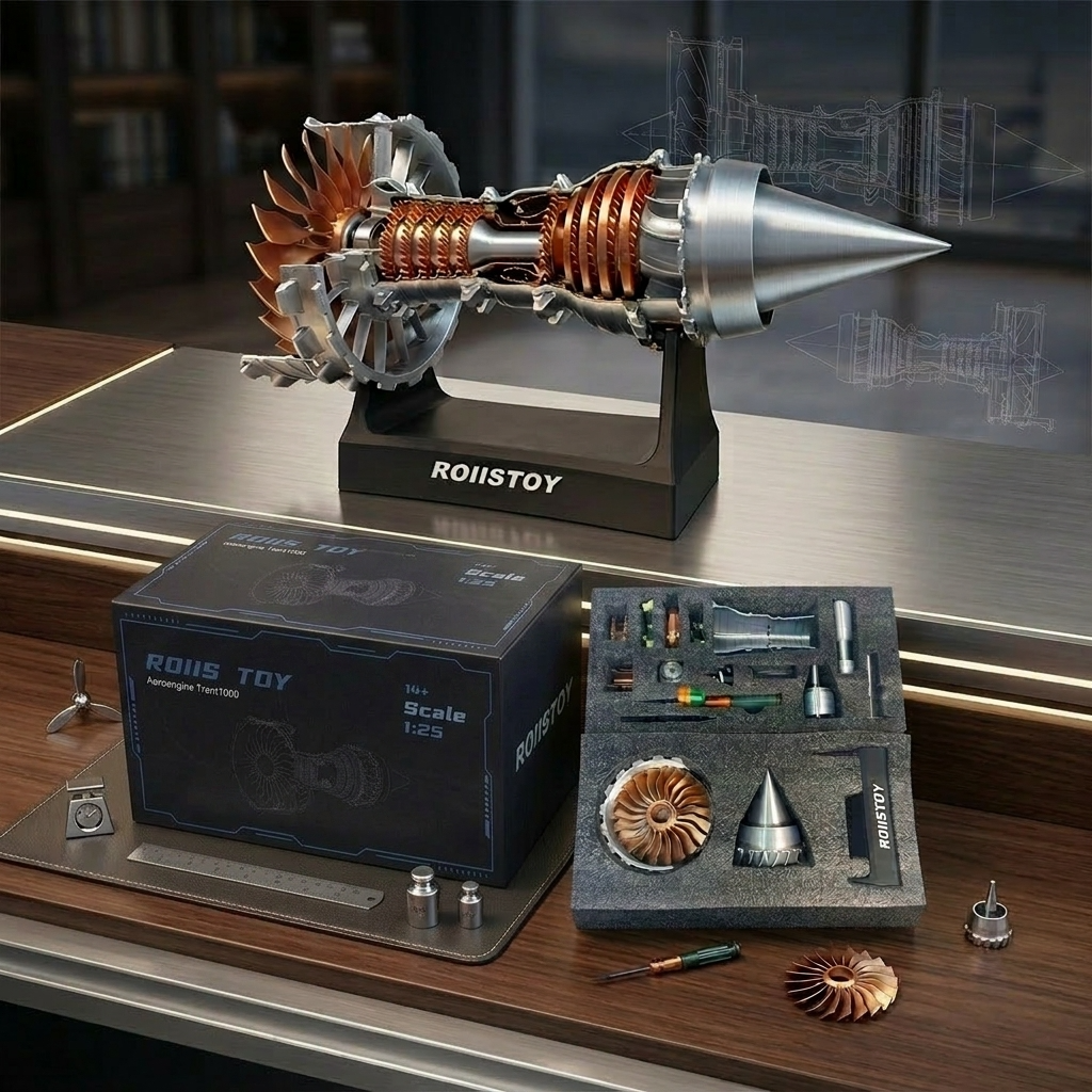 Maquette moteur d'avion
