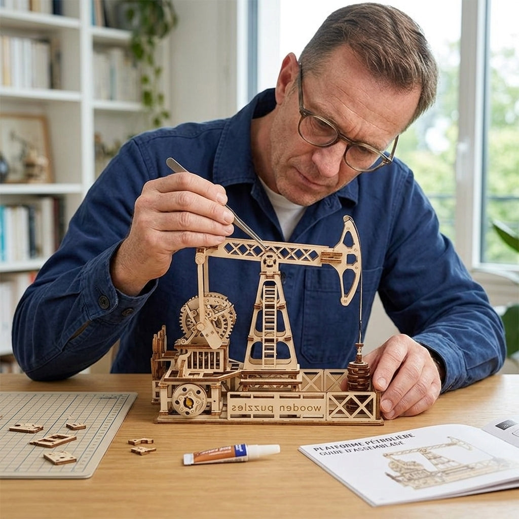 Plateforme de forage pétrolier