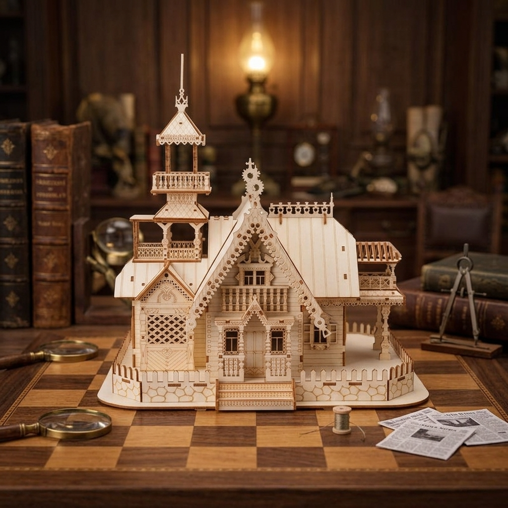 Maquette maison victorienne