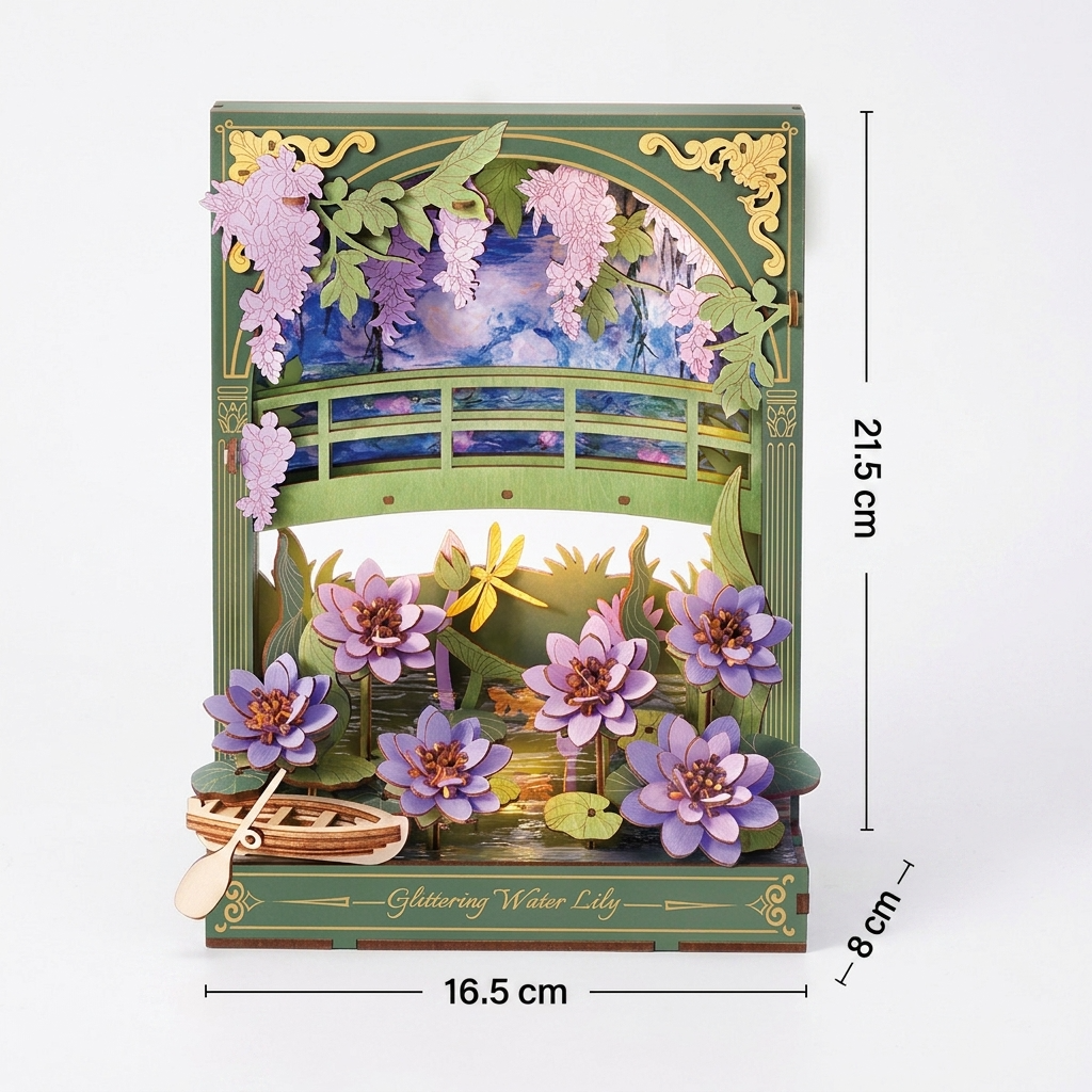 Maquette Nymphéas de Monet