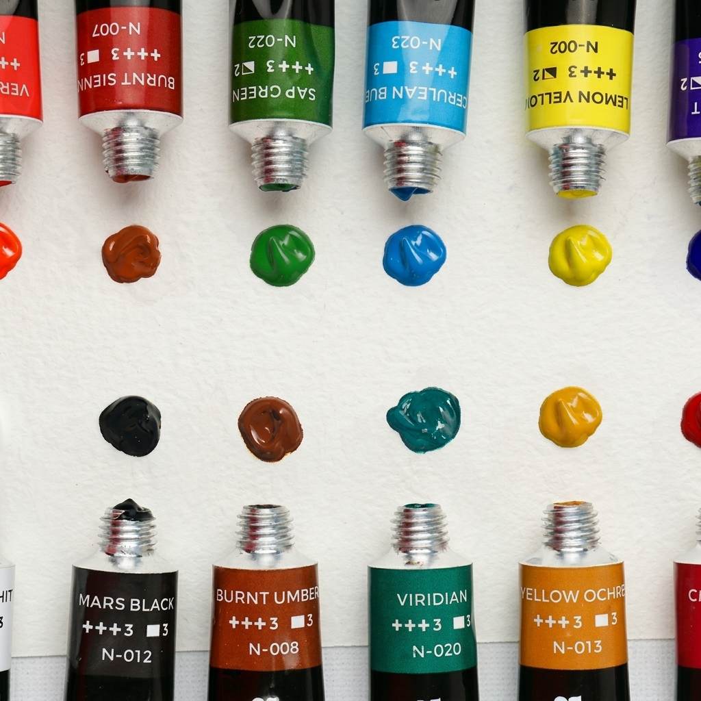 Coffret peinture acrylique 12 couleurs 12ml